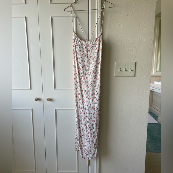 Reformation Sloane Floral Midi Dress Size L - Picture 3 of 8